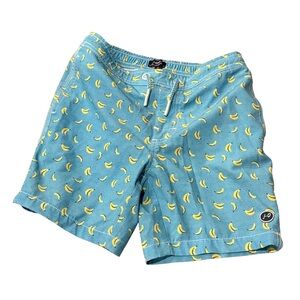 Boys Johnnie o Lined swim trunks size 7